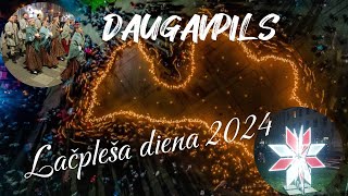 LATVIJA DAUGAVPILS LAČPLEŠA DIENA 2024 [upl. by Odanref]