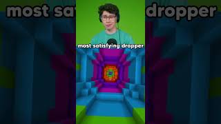 Most Satisfying Minecraft Dropper😍 reaction [upl. by Sokil]