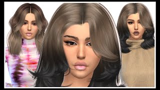 Aurora Pollak  Sims 4 CAS  CC Links Folder amp Sim Download [upl. by Natsirc305]