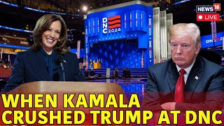 Kamala Harris Live  Kamala Harris DNC 2024 Speech  Kamala Vs Trump  Kamala Speech Live  US News [upl. by Ardene]