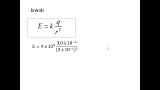 Soal Elektrostatika 1 [upl. by Dovev]