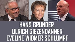 Arena  Hans Grunder BDP und Ulrich Giezendanner SVP über Eveline WidmerSchlumpf  11102019 [upl. by Kluge]