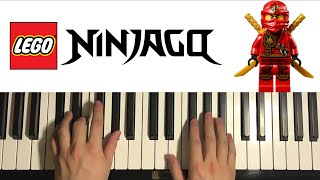 How To Play  The Fold  The Weekend Whip Piano Tutorial Lesson  Lego Ninjago Theme [upl. by Trinee]