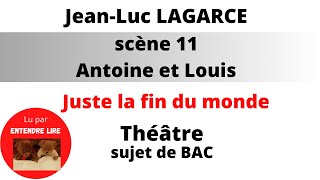 « Juste la fin du monde »  JeanLuc LAGARCE scène 11 [upl. by Enaz336]