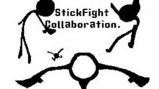 Flipnote Collaboration Stick Fight Flipnote Hatena [upl. by Ettenahc]