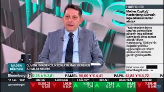 12 Kasım 2024 quotMaden Dünyasıquot Programı Bloomberg HT [upl. by Maudie]