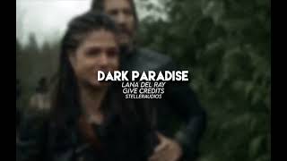 Dark Paradise  Edit Audio [upl. by Ysnat]