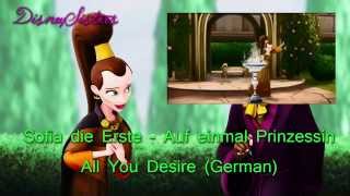 Sofia the First  All You Desire German [upl. by Sucramraj101]