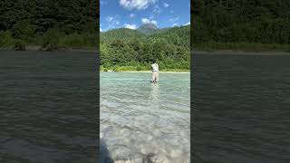 Spey casting on the squamish river flyfishing [upl. by Attenov934]