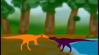 Baryonyx vs Suchomimus  Irritator Animations [upl. by Koran]