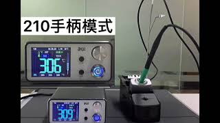 Aixun T3B Intelligent Soldering Station With T210115 Handle Welding Tips [upl. by Ybok]