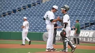 USF Baseball American Conference Championship Game 1 vs Tulane Highlight [upl. by Anaitsirk]