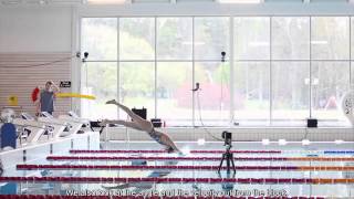 Swimming A study of biomechanics using underwater motion capture [upl. by Daberath]