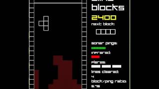 Blind Blocks aka Tetris After Dark or Sonar Tetris [upl. by Yendic]