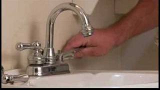 Electrical amp Plumbing Repairs  How to Repair a WasherLess SeatandSpring Faucet [upl. by Sucul]