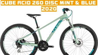 Cube acid 260 disc mint amp blue 2020 bike review [upl. by Stoughton]