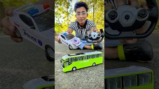 Police Car And Remote Control City Bus Unboxing🔥 [upl. by Bethesda]