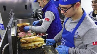 Tostçu Erol  Turkish Toast Sandwich House in Istanbul Karaköy [upl. by Sudnac821]