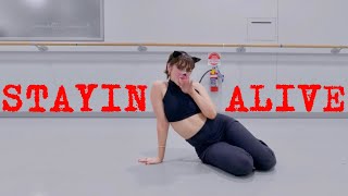 STAYIN’ ALIVE  Lewis Shilvock  Maddie Price Choreography [upl. by Diad]