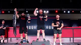 Worlds Strongest Man u90kg  2022 Official Strongman Games [upl. by Iverson699]