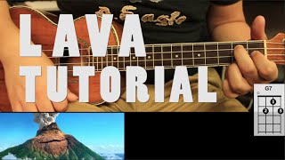 Lava Pixar  UKULELE Tutorial Acordes  Fácil [upl. by Amabil]