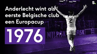 Sporza Retro Anderlecht wint in 1976 als eerste Belgische club een Europese beker [upl. by Jezabella]