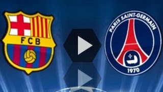 UEFA Champions League PES 2013 Predicts Result FC Barcelona vs PSG [upl. by Hung]