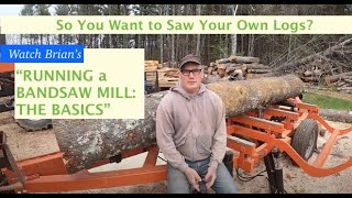 Using a Sawmill The Basics Woodmizer LT40 [upl. by Eerual436]