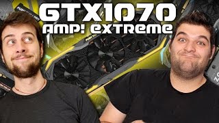 ZOTAC GTX 1070 AMP Extreme  La più Overclockata [upl. by Ydissac449]