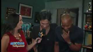 Zach Braff and Donald Faison on The Exes part 2 [upl. by Anchie]