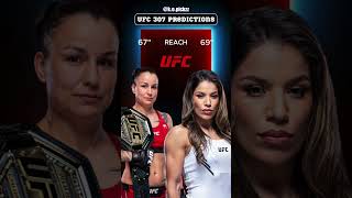 UFC 307  Raquel Pennington vs Julianna Pena  UFC Predictions  Fight Breakdown ufcpredictions [upl. by Nalahs]