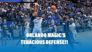 Orlando Magics STIFLING Defense  Magic Defensive Highlights 5Game Home Stand [upl. by Rosane942]