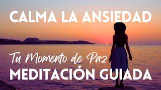 MEDITACIÓN GUIADA 12 minutos para CALMAR LA ANSIEDAD  Elimina EMOCIONES NEGATIVAS y ESTRÉS [upl. by Ayom]