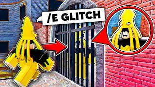 How to GLITCH through ANY WALL in Murder Mystery 2 [upl. by Thormora]