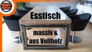 der MONSTER Tisch aus Euche ├ Anleitung ┤ zum selber bauen [upl. by Schnapp]