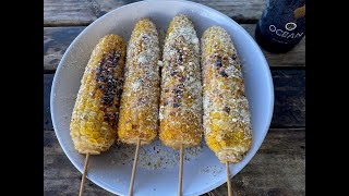 Elotes  Mazorcas de maíz al carbón [upl. by Elihu646]