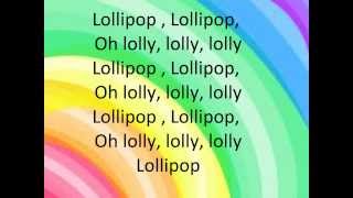 Lollipop song with lyrics [upl. by Esahc820]