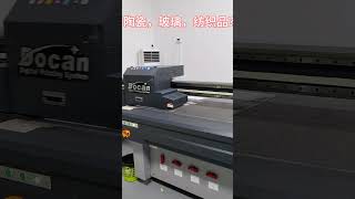 The UV printer is printing on acrylic panels [upl. by Desai]