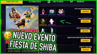 Asi es el Nuevo Evento Fiesta De Shiba Que Llegara a Free Fire Latam 😎  JORGEPLAYED [upl. by Lemar]