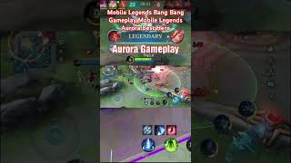 Mobile Legends Bang Bang Gameplay Mobile Legends Aurora Best Hero mobilelegendsgameplay mlbbshorts [upl. by Attennaej]