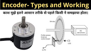 What is Encoder  How Encoder Works  Types amp Uses Explained in Hindi  Learn EEE [upl. by Nyrem638]