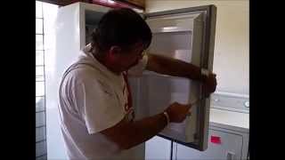 Replacing a fridge door seal  J D Nel Refrigeration [upl. by Alejandrina607]