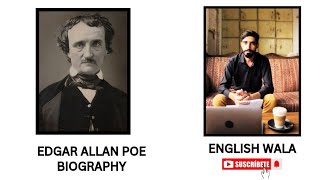 Edgar Allan Poe an American Poets biography explained by English Wala in Hindi [upl. by Galven]