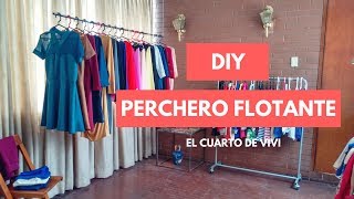 DIY Perchero flotante [upl. by Merwin271]