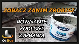 Jak wyrównać podłogę zaprawą ATLAS ZW 330 [upl. by Welcher]