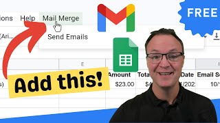 How to Send Customized Bulk Emails with Mail Merge in Google Sheets and Gmail [upl. by Aniroc]