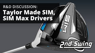 TaylorMade SIM SIM Max Drivers  RampD Discussion [upl. by Rivers]