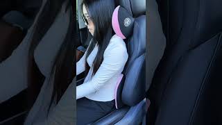 Four Seasons Universal Car Special Headrest Neck Pillow Memory Foam Car Comfort Car Seat Cervica [upl. by Curkell]