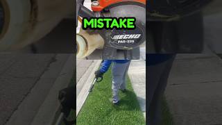 ROOKIE MISTAKE BEST WEED EATER ECHO SRM225 [upl. by Gall]