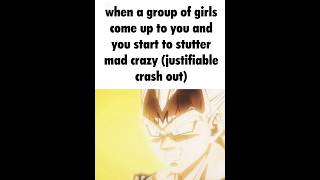 very justifiable dbz relatable meme [upl. by Esiralc]